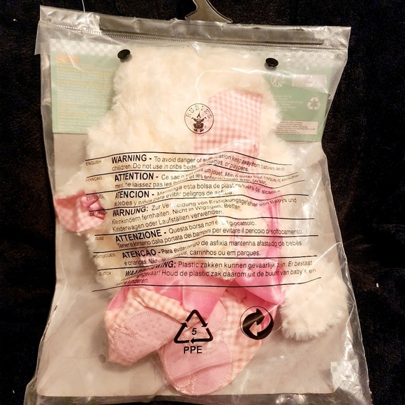 Rubie's Lucky Lil' Lamb Baby Infant Halloween Costume 0-6 Months Jumpsuit EUC - Picture 3 of 5